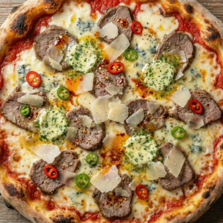 Pizza Carne (scharf)